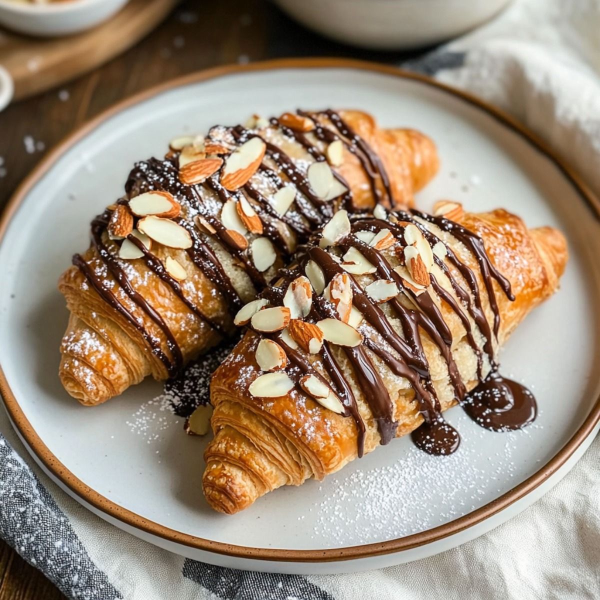 Chocolate Almond Croissant